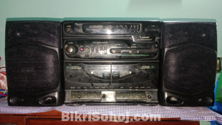 National Cassette Radio Player